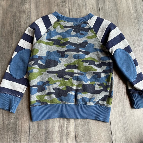 EUC Hanna Andersson Camo Sweatshirt 90 - Picture 4 of 4